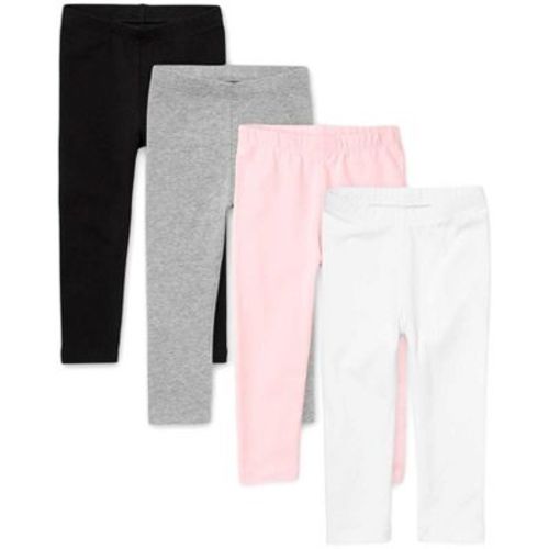 The Children's Place Toddler Girls Knit Leggings 4-Pack Multi 4T