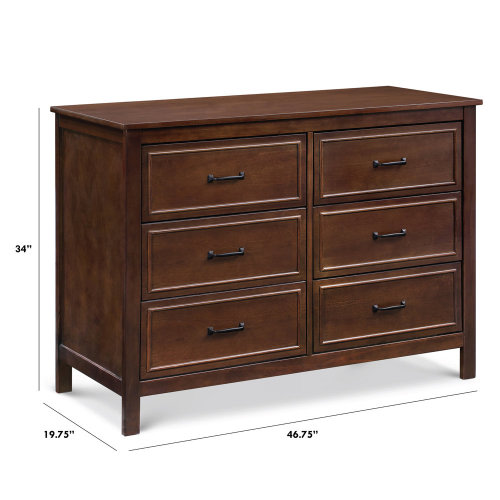 daVinci Charlie 6-Drawer Double Dresser & Reviews | Wayfair