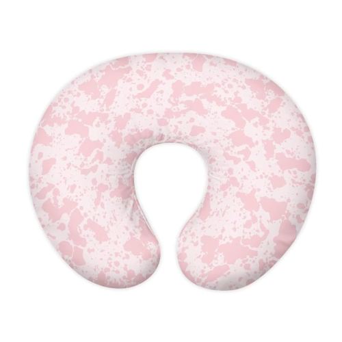 Cute Pink Cow Stripe Design Breastfeeding Pillow Cover Breastfeeding Nursing Pillow Slipcovers Super Soft Stretchy Replaceable Pillow Cover Slipcover