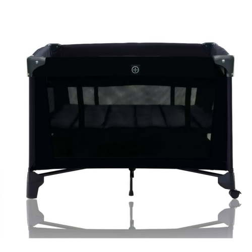 Baby Playard Portable Infant Playard,Baby Crib,Travel Portable Bed Include Wheels for Newborn to Toddlers,Unisex,Black