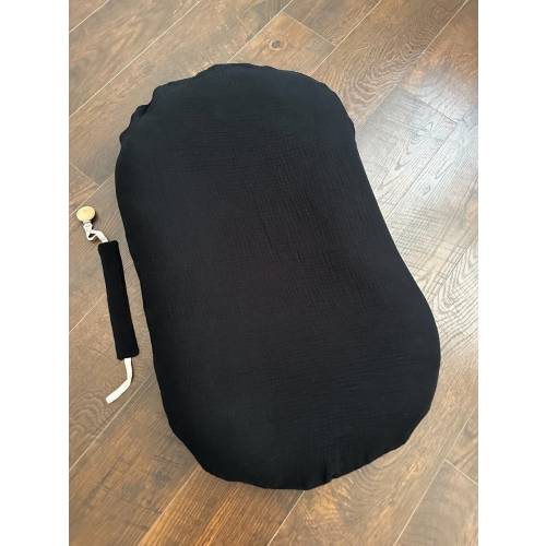 Muslin newborn 7 pcs set, muslin snuggle me organic cover,  baby crib pockets snuggle me cover