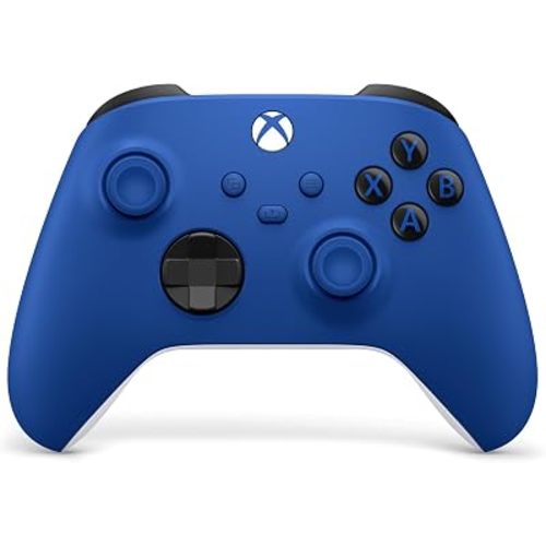XBOX Wireless Gaming Controller | Shock Blue | Consoles, PCs, TVs, mobile, and more | Textured Grip | Wireless, Bluetooth, USB-C Connectivity