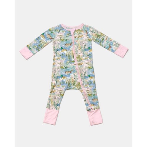 Watercolor Mallard Duck Bamboo Convertible Zippy