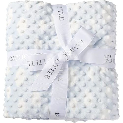 Ultra-Soft Baby Blanket - Lightweight & Breathable, Neutral Newborn Designs, Cloud Baby Crib, Infant, Toddler - 47"x47" Large