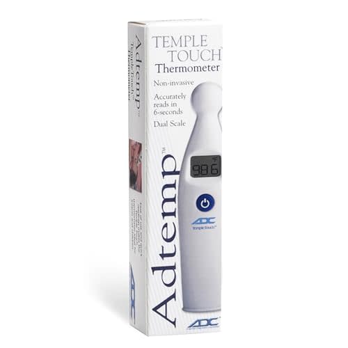 Adtemp 427 Temporal Contact Thermometer LCD Display 427 1 Each
