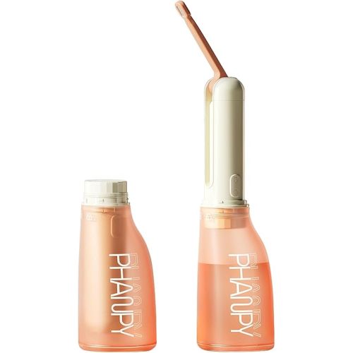 Phanpy Automatic Electric Peri Bottle for Postpartum Care, 3 Modes and 180 Adjustable, Portable for Travel, Upside Down for Perineal Cleaning and Recovery, 14 OZ