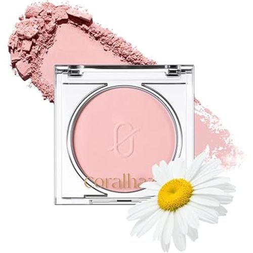 Soft Blur Cheek 01 Sweet Peach, Silky Air-Blur Powder Blush for Smooth Pore Blurring Finish, Lightweight Buildable Color, Natural Radiance, Long-Lasting Wear, Soft Blush, Korean Makeup