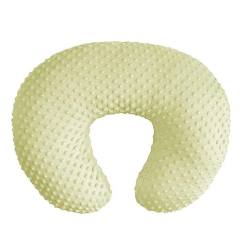 OWLOWLA Nursing Pillow Cover, Breastfeeding Pillow Slipcover Fits Nursing Pillow for Baby Boy Girl(Lime Green)