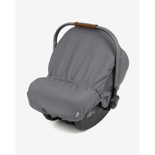 Gliz Design | Summer Waffle Car Seat Cover - Charcoal
