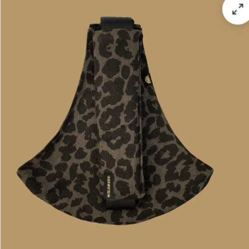 Toddler carrier leopard print grey | Wildride – Wildride USA