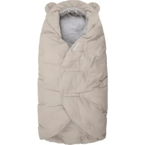 7AM Enfant Baby Car Seat - Nido Quilted Baby carier Cover, Hooded Soft Plush Lining, Stroller | (Brush, Small 0-6M)