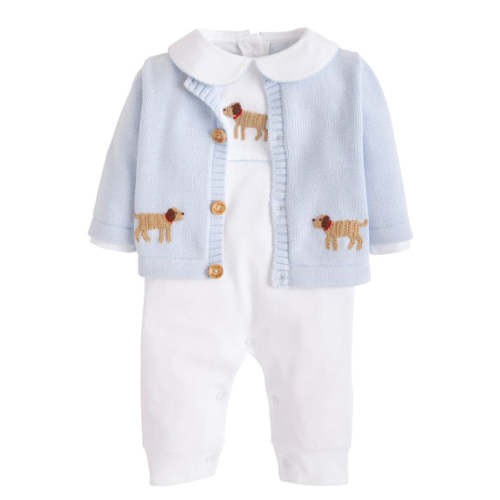 Boy Lab Crochet Playsuit | Over The Moon