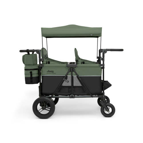 Jeep Wrangler Deluxe 4 Seater Stroller Wagon by Delta | Delta Children