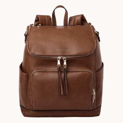 Lullaby Diaper Backpack Chestnut | Poppy and Peonies – www.poppyandpeonies-us.com