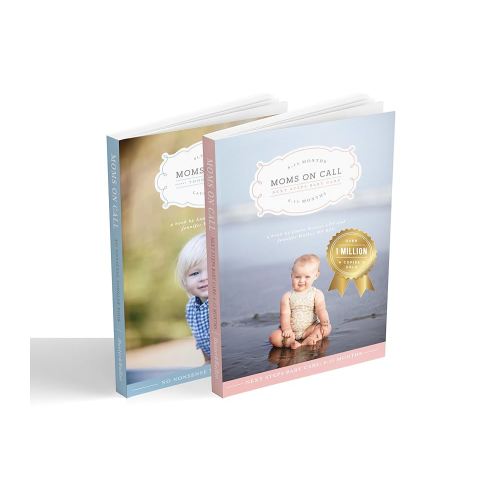 Moms on Call 2 Book Bundle | Next Steps Baby Care & Toddler Book 6 Months-4 Years | Parenting Set