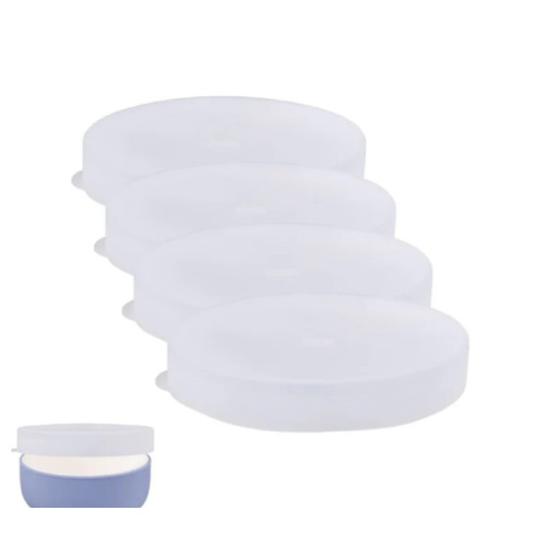 Porcelain Bowl Silicone Lids