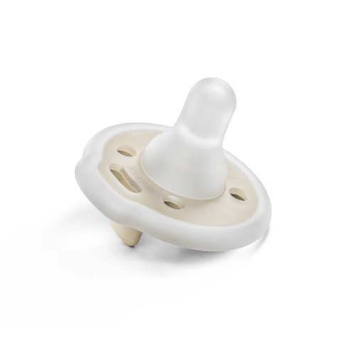 babypace breast-like pacifier 0-12 mo single - barley | mōmi