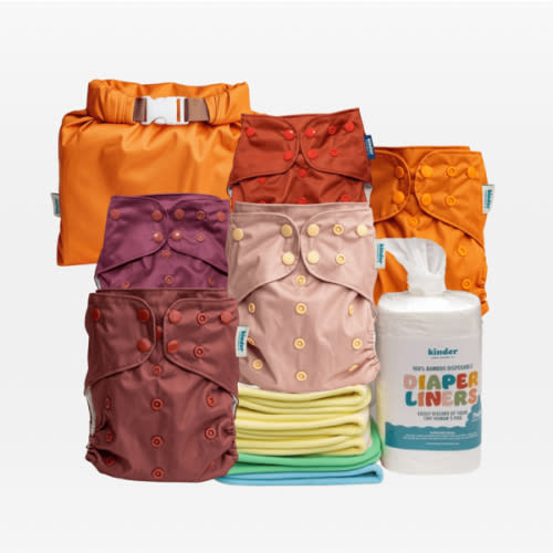 Limited Stock — 5-Pack Value Starter Bundle - Amber Skies – Kinder Cloth Diaper Co.