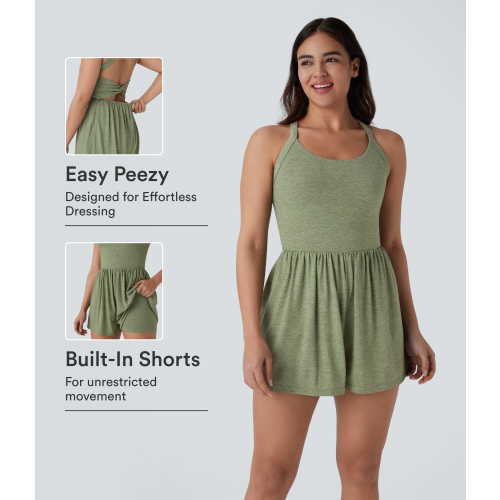 Women’s Pocket 2-in-1 Romper-Easy Peezy Edition - Halara
