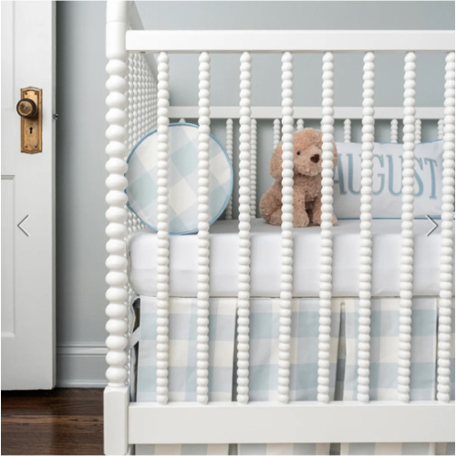 Pleated Crib Skirt – Rooney Home