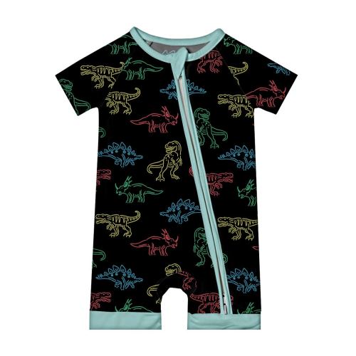 Newborn Dinosaur Bamboo Sleeper