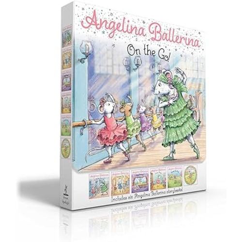 Angelina Ballerina On the Go! (Boxed Set): Angelina Ballerina at Ballet School; Angelina Ballerina Dresses Up; Big Dreams!; Center Stage; Family Fun Day; Meet Angelina Ballerina