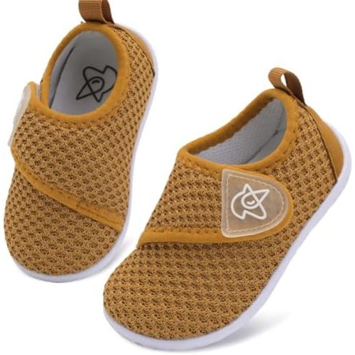 LeIsfIt Baby Shoes Boys Girls First Walking Shoes Non-Slip Infant Sneakers Lightweight Slip-on Crib Sneakers for First Walkers