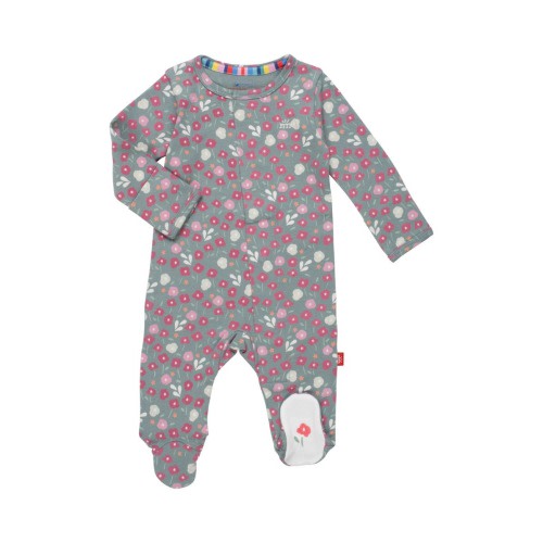 Magnetic Me Wren Organic Cotton Footie | Nordstromrack