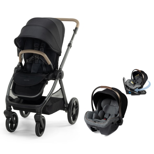 Oxford Modular Stroller with Peri™ 180° Rotating Infant Car Seat in Bl – Maxi-Cosi