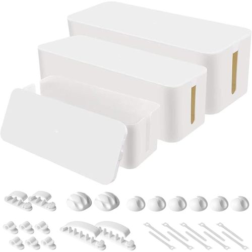 Cable Organizer Box - Set of Three