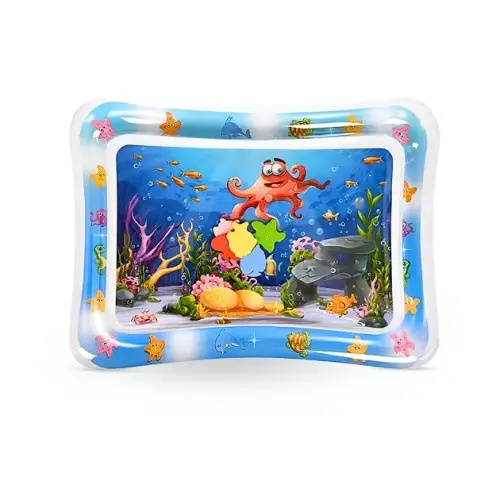 Inflatable Tummy Time Water Play Mat - Kidzly