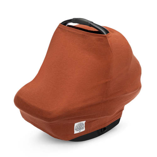 Multi-use Car Seat Cover | Clay Nursing Cover | Parker Baby Co.