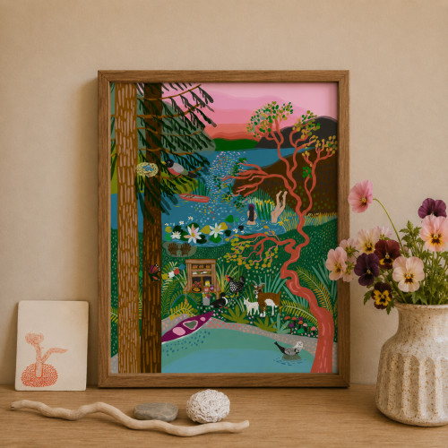 Salt Spring Island Art Print - British Columbia Artwork – Anja Jane