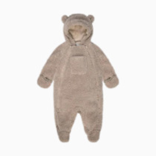 7AM Enfant Teddy Jumpsuit Bebe - Oatmeal Teddy, 6-12 M