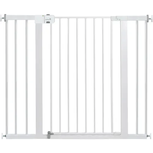 Safety 1st Extra Wide Baby Gate with Door: Premium Child Safety, Extra Tall Gate for Doorways, Dog Gates, Easy Installation, 36" Tall & Wide, Fits 29"-47"
