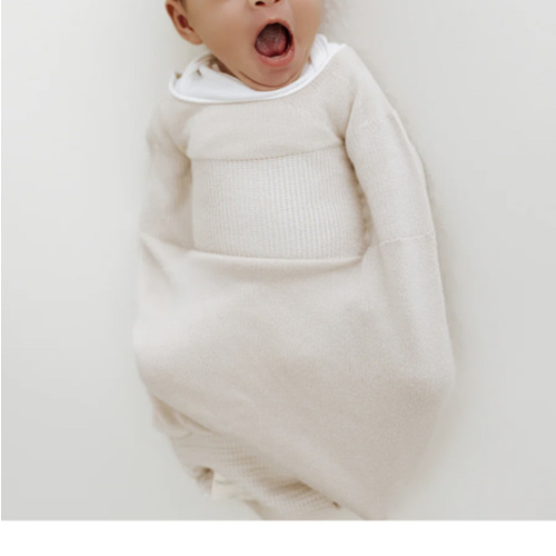 Bamboo Pure Beige Swaddle Sleep Sack – Swaddelini