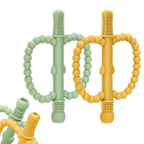 MISSLILI Baby Teething Toys for Babies 0-36 Months – Anti-Choking Design