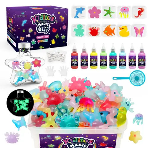 Kiditos Glow in the Dark Magic Water Elf Toy Kit Aqua Fairy Water - TikTok Shop