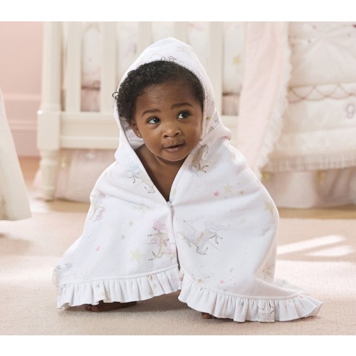 Tutu du Monde Carousel Horse Baby Hooded Towel