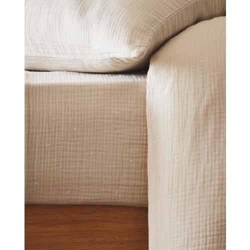 CHILDREN’S MUSLIN MOON FITTED SHEET | Zara Home United States of America