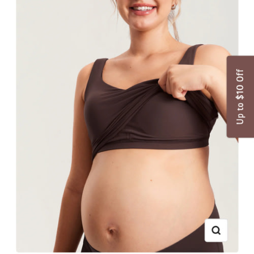 Natrelax® Nursing Crop Tank Top