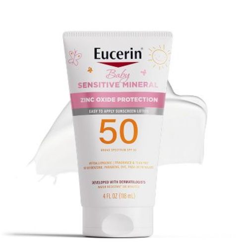 Eucerin - Baby Sensitive Mineral Sunscreen Lotion SPF50 - 4 Oz