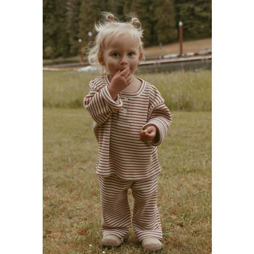Micky Set in Thin Turtledove Stripe
