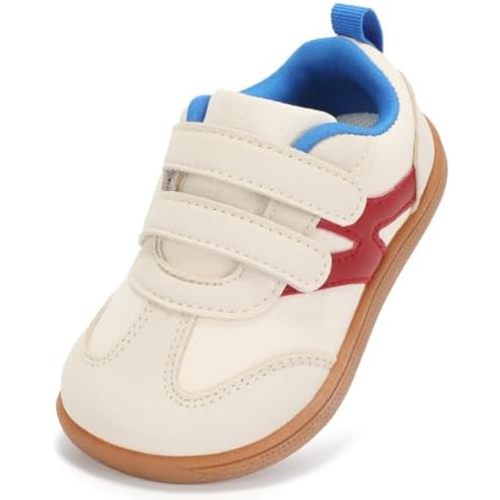 Toddler Lightweight Slip on Sneakers: Boys Barefoot Shoes Kids Walking Shoes Boy Sneakers, Toddler First Walking Shoe Comfort Tennis Activities