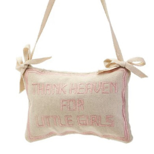 Two's Company Thank Heaven Embroidered Pillow Hanging Décor – Smyth Jewelers