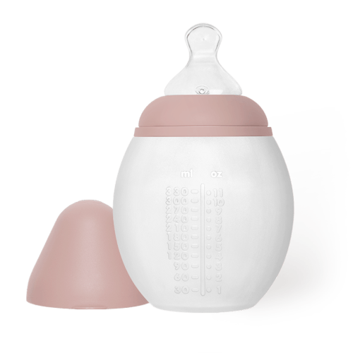 Anti-colic baby bottle 11 oz | Blush 3m+