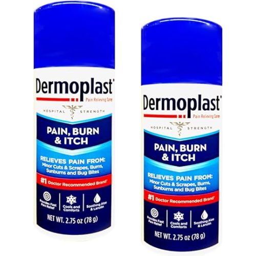 Dermoplast Pain Relieving Spray- 2 oz (Pack of 2)