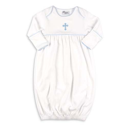 Boys Pima Gown - Crosses – Shrimp and Grits Kids