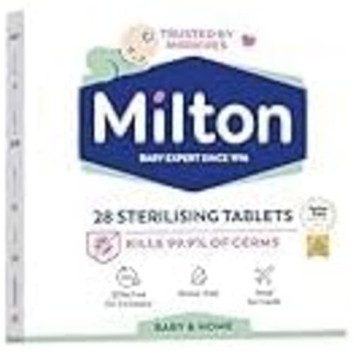 2 x 28 Tablets Milton Sterilising Baby Bottles Teats Spoons Soothers Pacifier