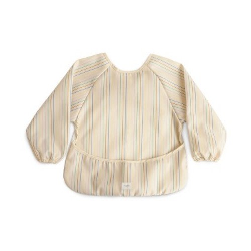 Long Sleeve Bib Retro Stripes One Size